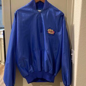 RARE OPPORTUNITY!!   "99.5 WLOL" Vintage DeLong Pullover Windbreaker/Jacket
